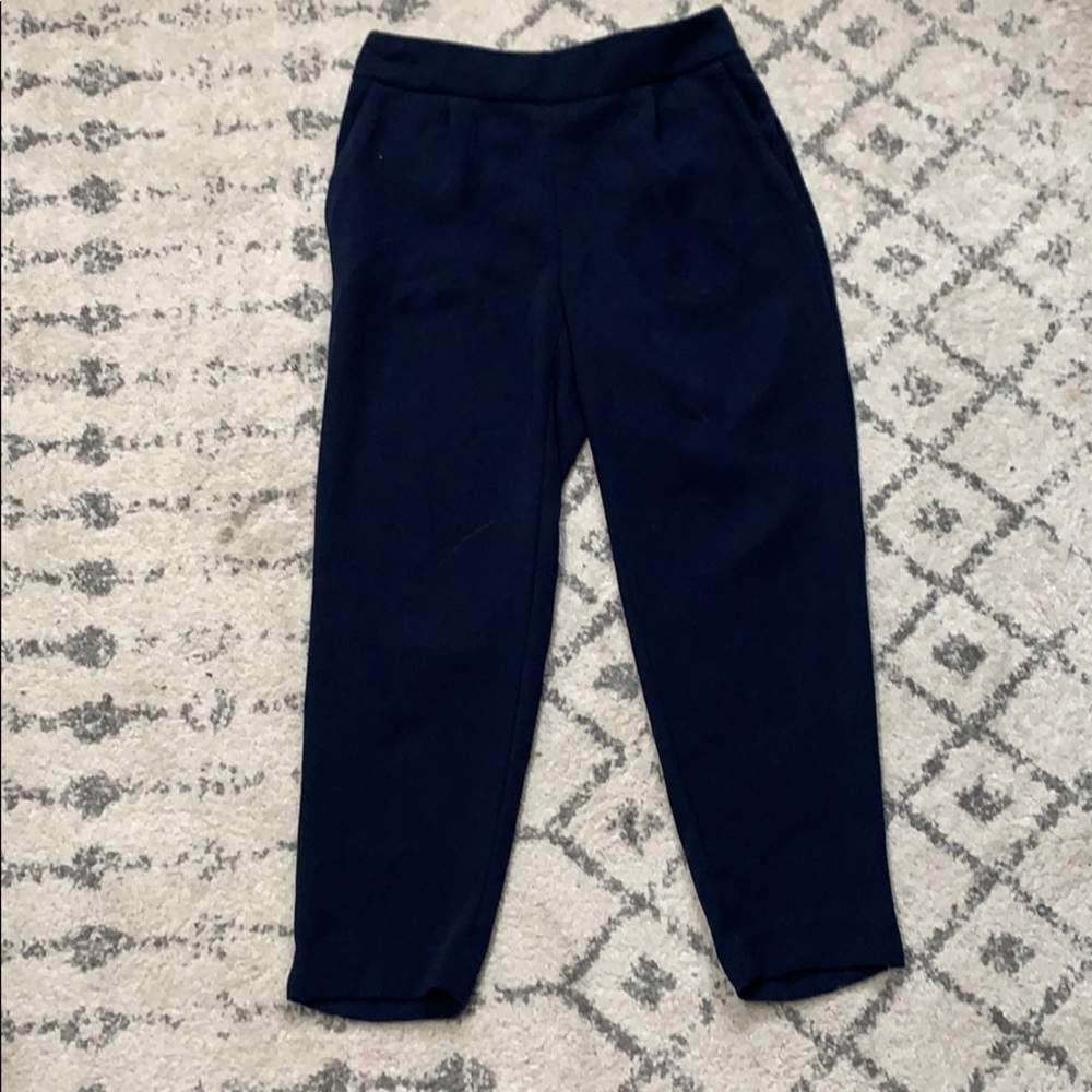 J. Crew Collection Navy Blue Curator Pants - 00